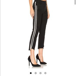 Mother Insider Crop Fray Guilt Racer